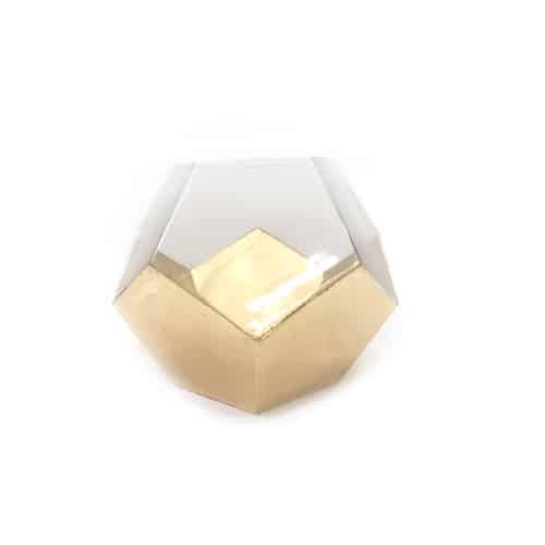 WeddingDecor-Gold-Dipped-Vase-Geometric
