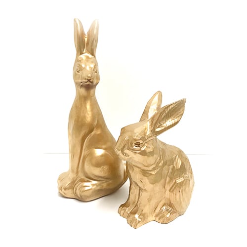 WeddingDecor-Gold-Rabbits