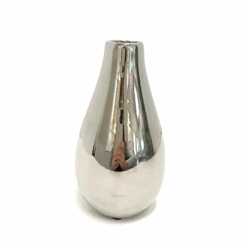 WeddingDecor-Silver-Teardrop-Vase