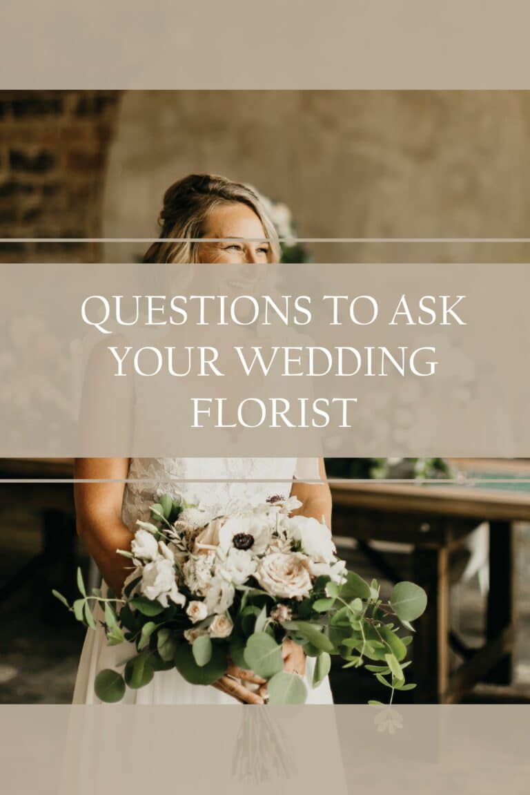 Sneak Peek #5: Questions to Ask Your Wedding Florist | Hitch Studio ...