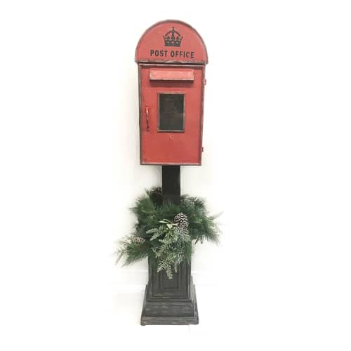 WeddingDecor-Red-Mailbox-Large
