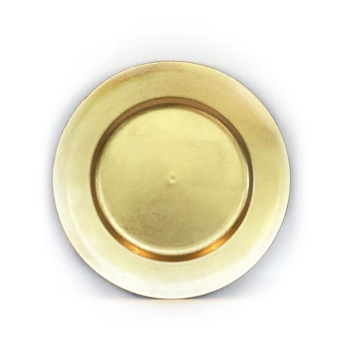 WeddingDecor-Charger-Gold