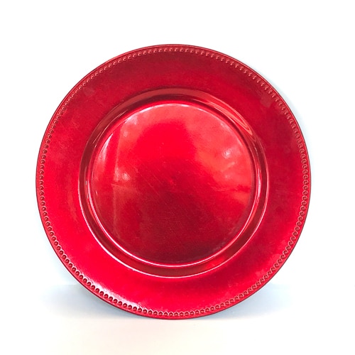 WeddingDecor-Charger-Red