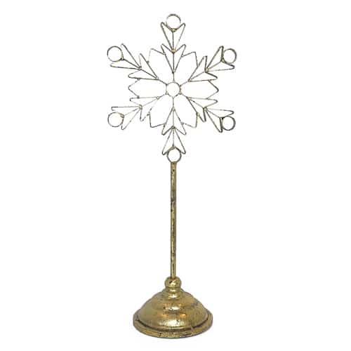 WeddingDecor-Gold-Snowflake-Stand